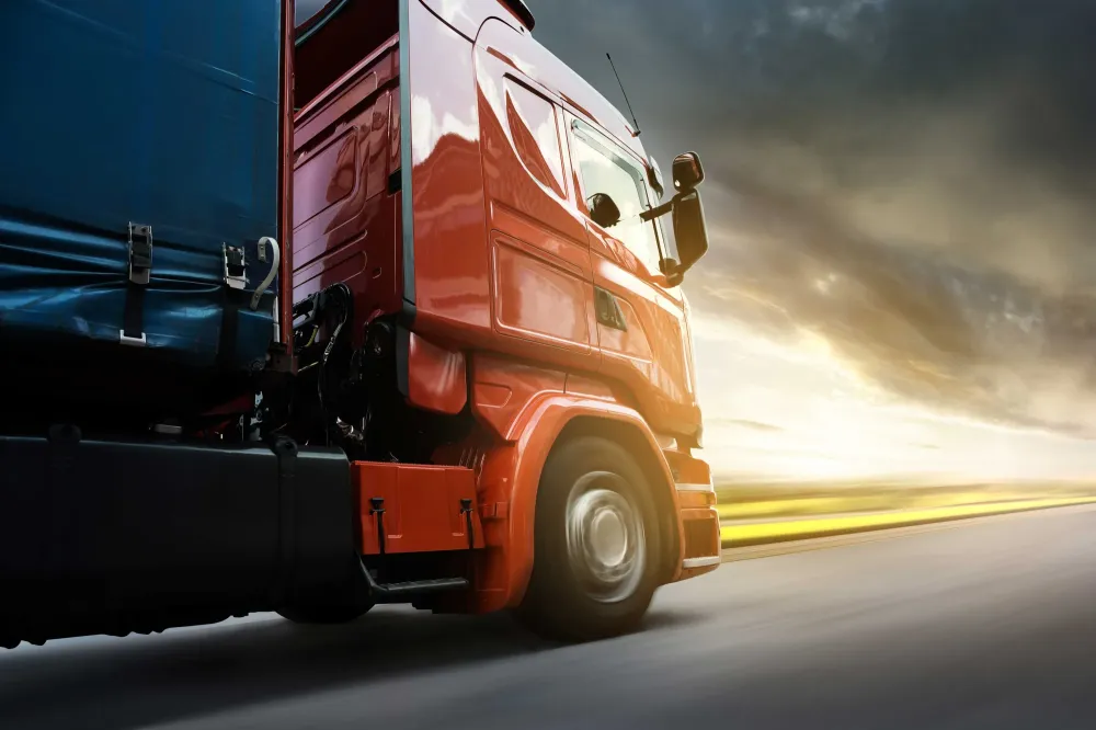 Transport routier près de Lisbonne