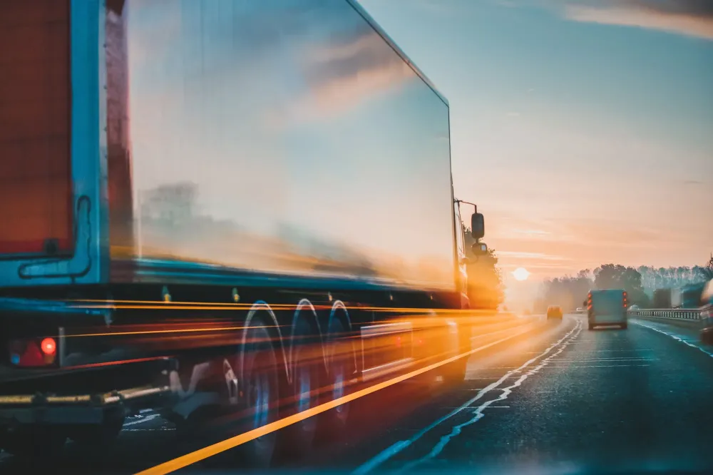 trajet camion