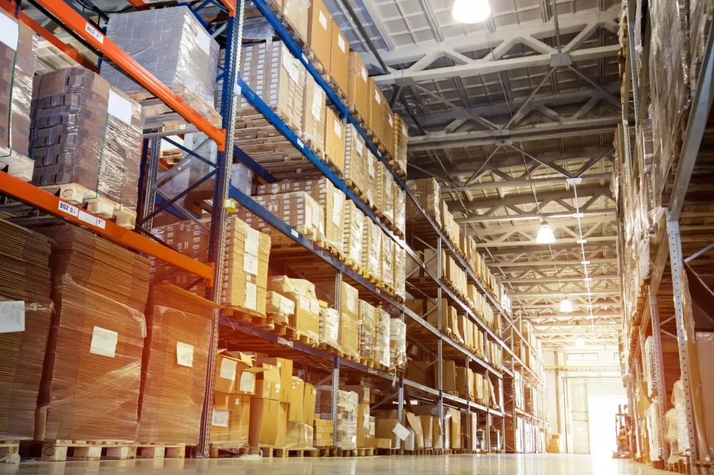 entrepôt de stockage